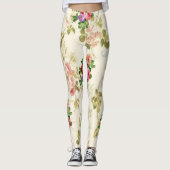Blumenstrauß-Leggings Leggings (Vorderseite)