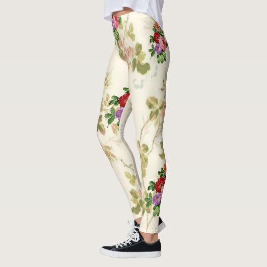 Blumenstrauß-Leggings Leggings (Links)