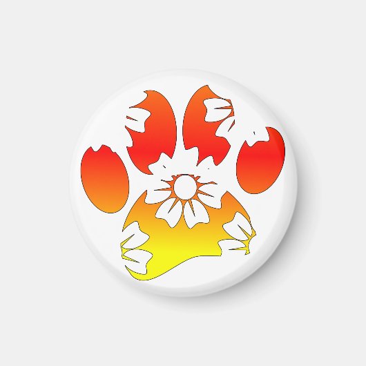 Blumenstrauß Magnet (Vorne)