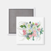 Blumenstrauß Magnet (Vorderseite/Rückseite)