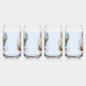 Blumenstrauß mit Eiern Vintager Bauernstube Dosenglas (Links)