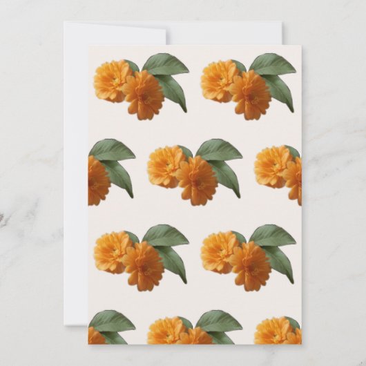 Blumenstrauß mit Früchten bald gut werden Karte (Rückseite)