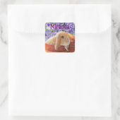Blumenstrauß mit personalisierbarem Aufkleber (Tasche)