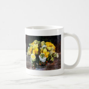 Blumenstrauß mit Rosen und Calla-Lilien Kaffeetasse