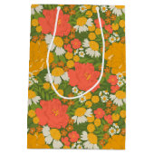 Blumenstrauß Mittlere Geschenktüte (Rückseite)