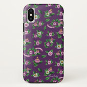 Blumenstrauß-Muster Frida Kahlos | Purlpe Case-Mate iPhone Hülle (Rückseite)