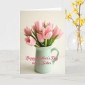 Blumenstrauß Muttertags-Karte Karte (Gelbe Blume)