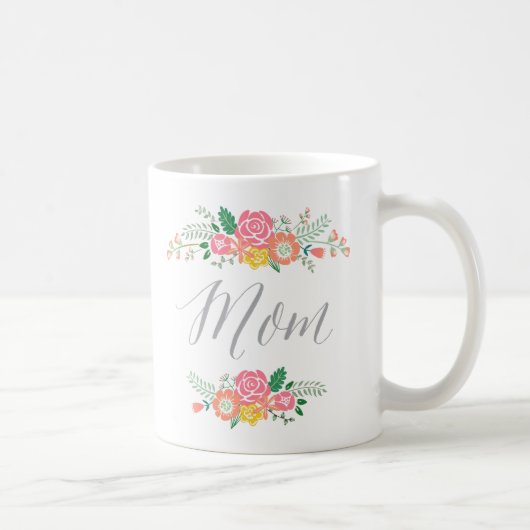 Blumenstrauß | Muttertags-Tasse Kaffeetasse (Rechts)