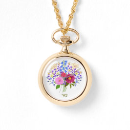Blumenstrauss Necklace Watch Armbanduhr