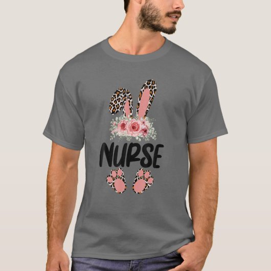 Blumenstrauß, Neuartiger Osterhase T-Shirt (Vorderseite)