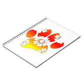 Blumenstrauß Notizblock (Linke Seite)