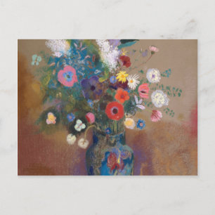 Blumenstrauß - Odilon Redon Postkarte