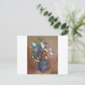 Blumenstrauß - Odilon Redon Postkarte (Stehend Vorderseite)