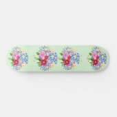 Blumenstrauss Pale Green Skateboard (Horizontal)