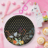 Blumenstrauß-Party * wählen Sie Hintergrundfarbe Pappteller (Party)