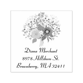 Blumenstrauss Permastempel