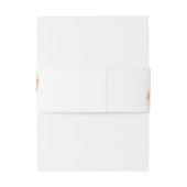 Blumenstrauß Pfirsich Goldmedaille Einladungsbanderole (Rückseitenbeispiel)