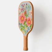 Blumenstrauß Pickleball Schläger (Links)