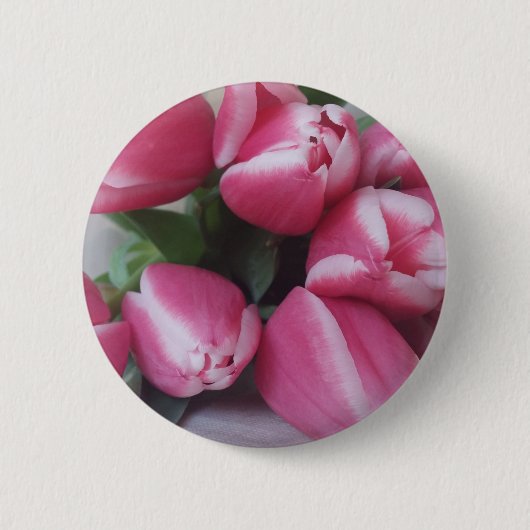 Blumenstrauß, Pink Tulips, Blume Button (Vorderseite)