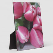 Blumenstrauß, Pink Tulips, Blume Fotoplatte (Seite)