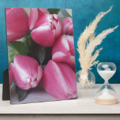 Blumenstrauß, Pink Tulips, Blume Fotoplatte (Seite)