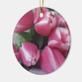 Blumenstrauß, Pink Tulips, Blume Keramik Ornament (Links)