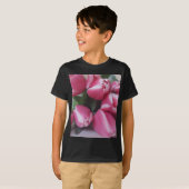 Blumenstrauß, Pink Tulips, Blume T-Shirt (Vorne ganz)