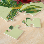 Blumenstrauß-Platterbsen Rosa Gelbe Graue Bouquet Puzzle (Seite)