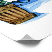 Blumenstrauß Poster (Ecke)