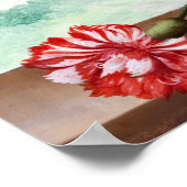 Blumenstrauß Poster (Ecke)