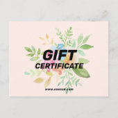 Blumenstrauß Postkarte (Vorderseite)