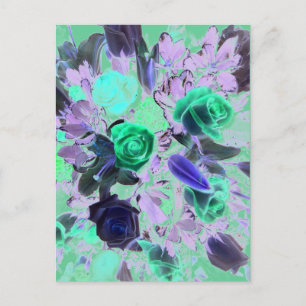 Blumenstrauß Postkarte