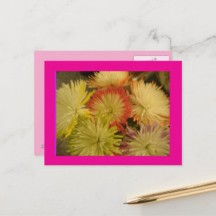 Blumenstrauß Postkarte