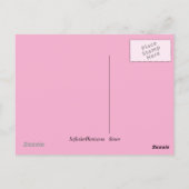 Blumenstrauß Postkarte (Rückseite)