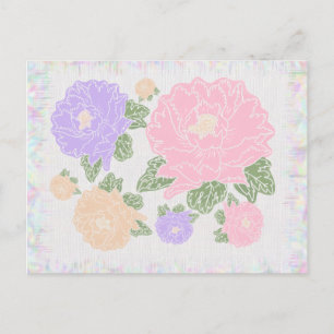 Blumenstrauß Postkarte