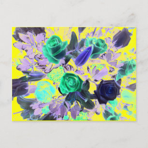 Blumenstrauß Postkarte