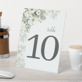 Blumenstrauß Rose Aquarell Hochzeitstisch Sockelschild (In SItu)