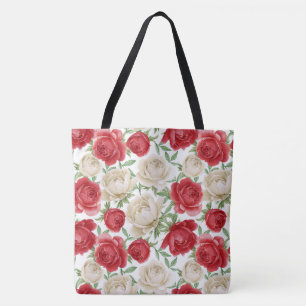 Blumenstrauß-Rose Tasche
