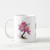 Blumenstrauß Sakura Kirchenbröckchen Kaffeetasse (Links)