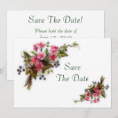 Blumenstrauß Save The Date (Vorne/Hinten)