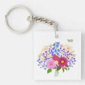 Blumenstrauss Schlüsselanhänger (Vorderseite)