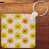 Blumenstrauß Schlüsselanhänger (Rückseite)