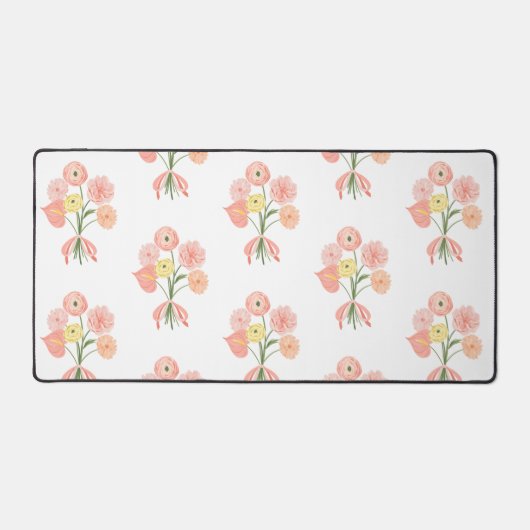 Blumenstrauß Schreibtischunterlage (Vorderseite)