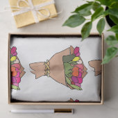 Blumenstrauß Seidenpapier (Geschenk)