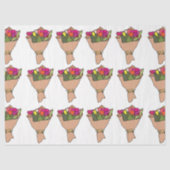 Blumenstrauß Seidenpapier (Vorderseite)