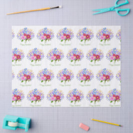 Blumenstrauß Seidenpapier