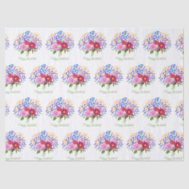 Blumenstrauss Seidenpapier