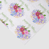 Blumenstrauss Seidenpapier (Detail)