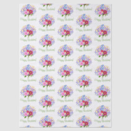 Blumenstrauss Seidenpapier