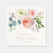 Blumenstrauß Serviette (Vorderseite)